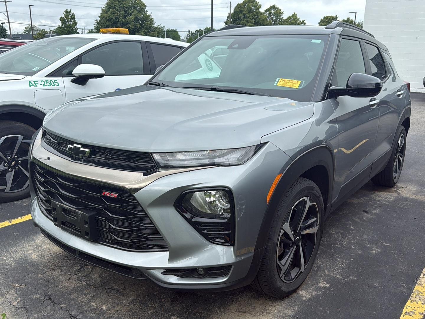 Used 2023 Sterling Gray Metallic Chevrolet RS image 2