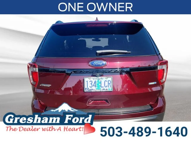 Used 2018 Burgundy Ford Sport image 3