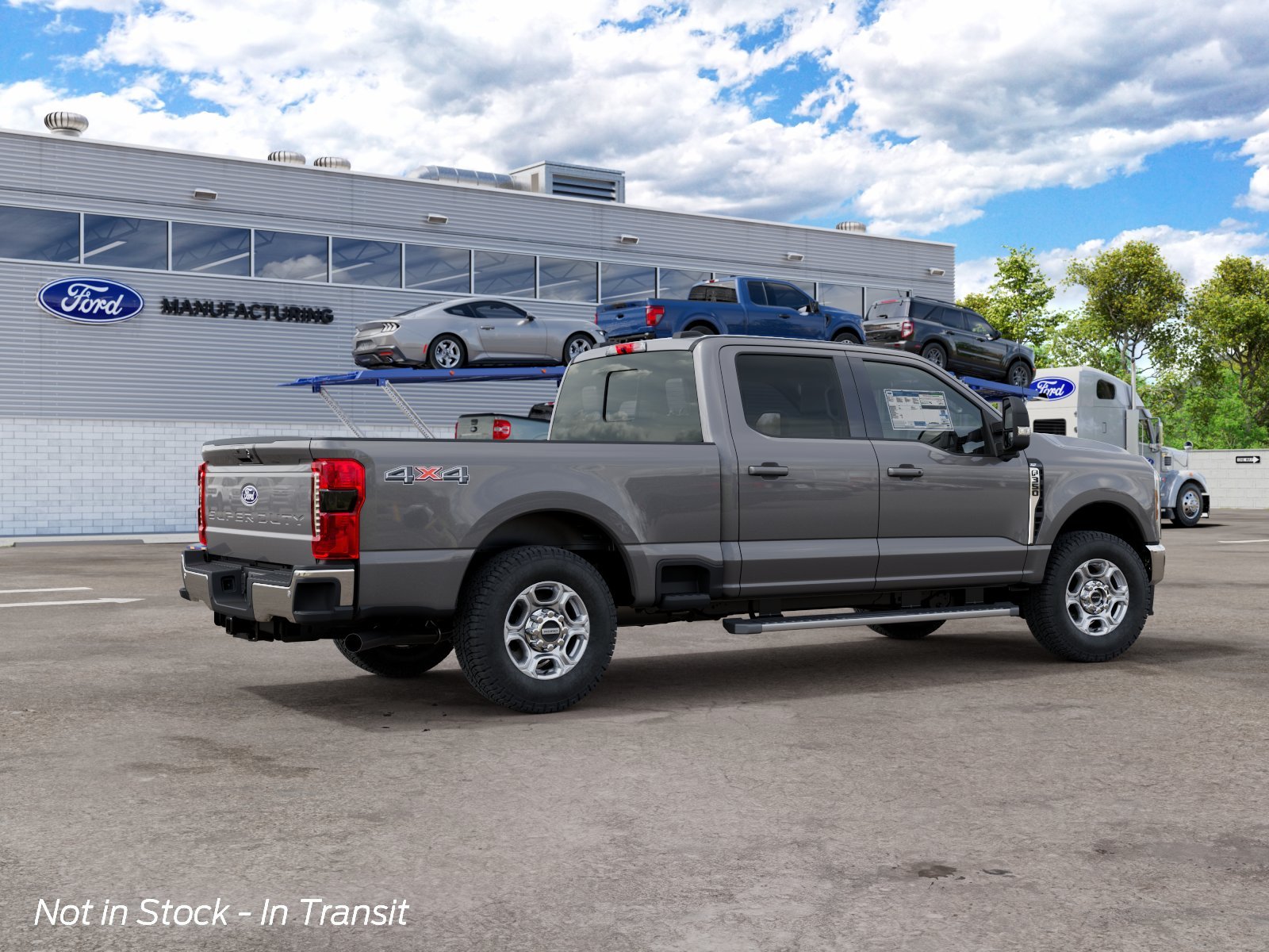 New 2027 Carbonized Gray Metallic Ford F-350® XLT image 6