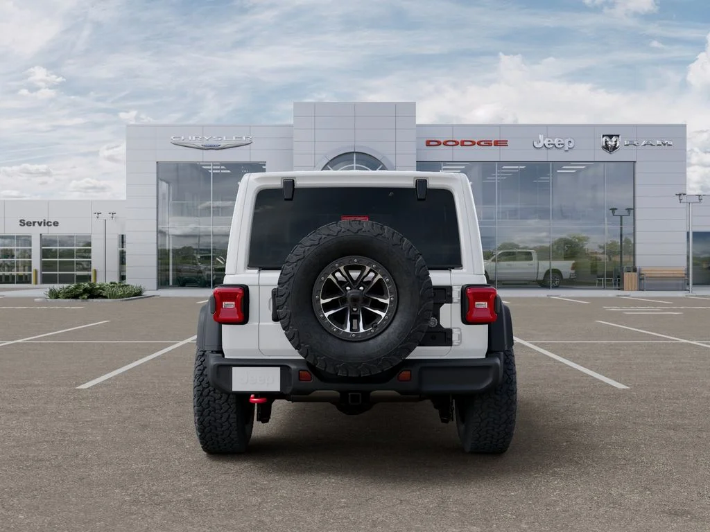 New 2026 Bright White Clearcoat Jeep Rubicon image 7