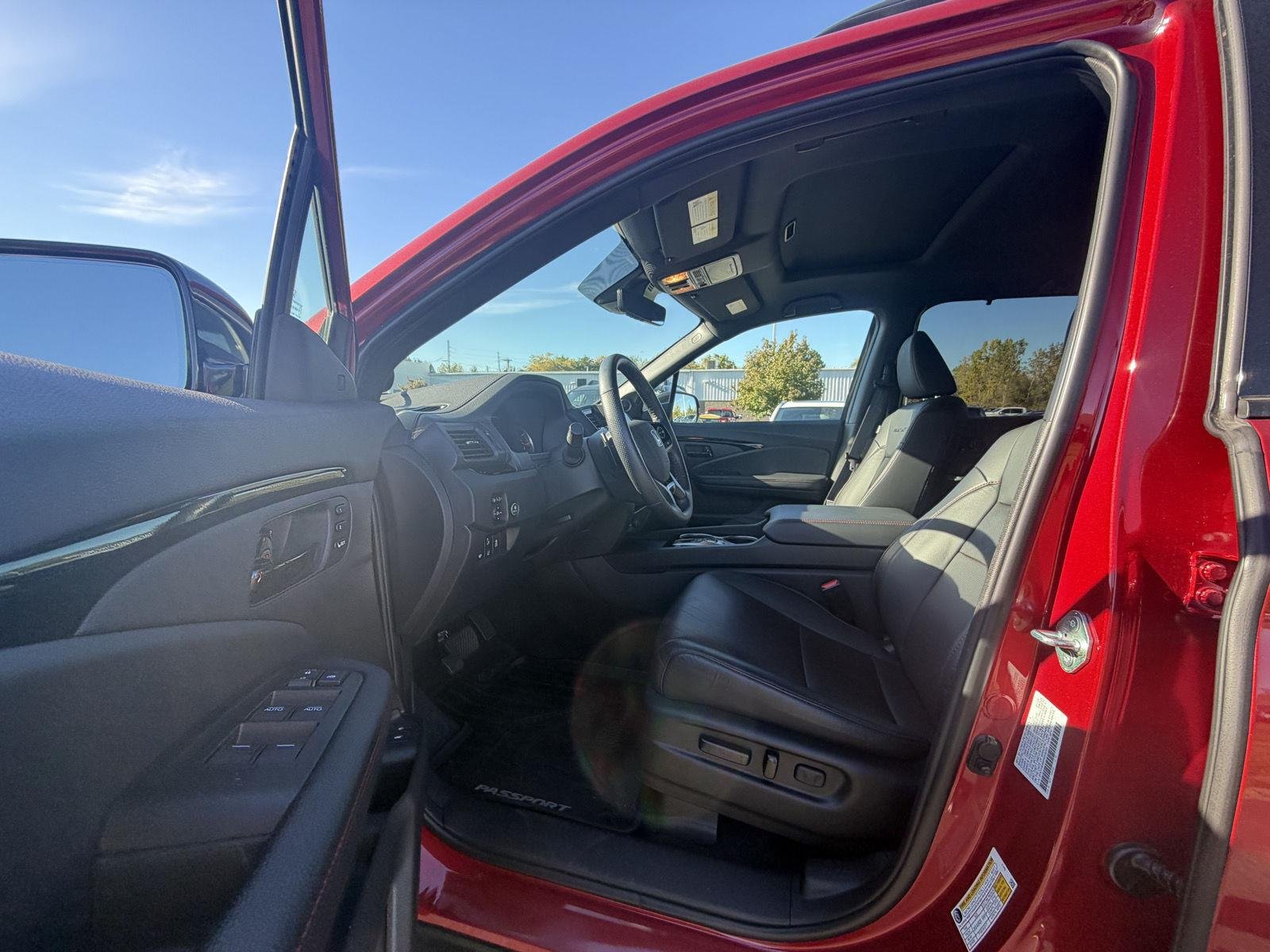 Used 2024 Radiant Red Metallic II Honda Black Edition image 2