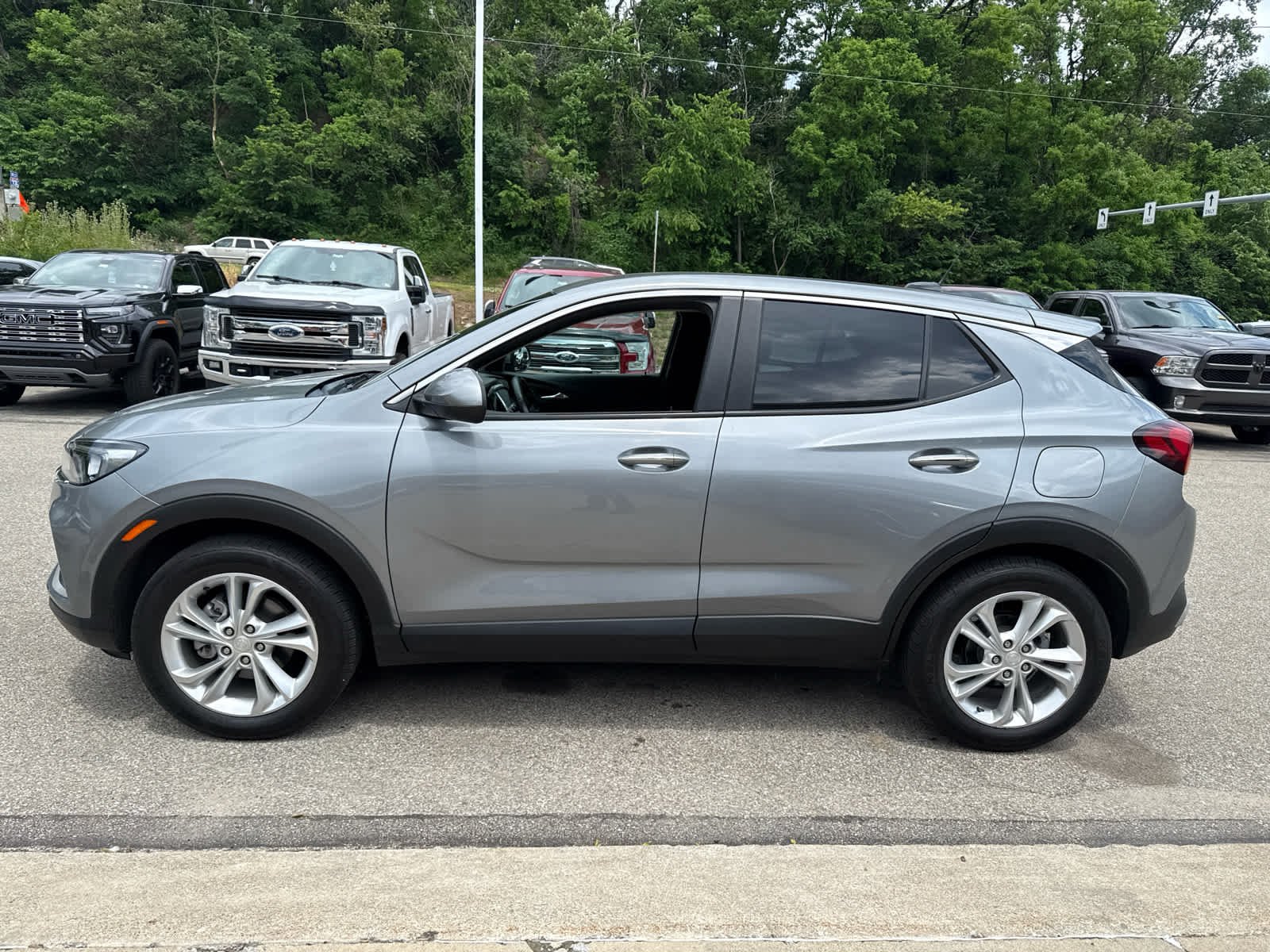 Used 2023 Moonstone Gray Metallic Buick Preferred image 4