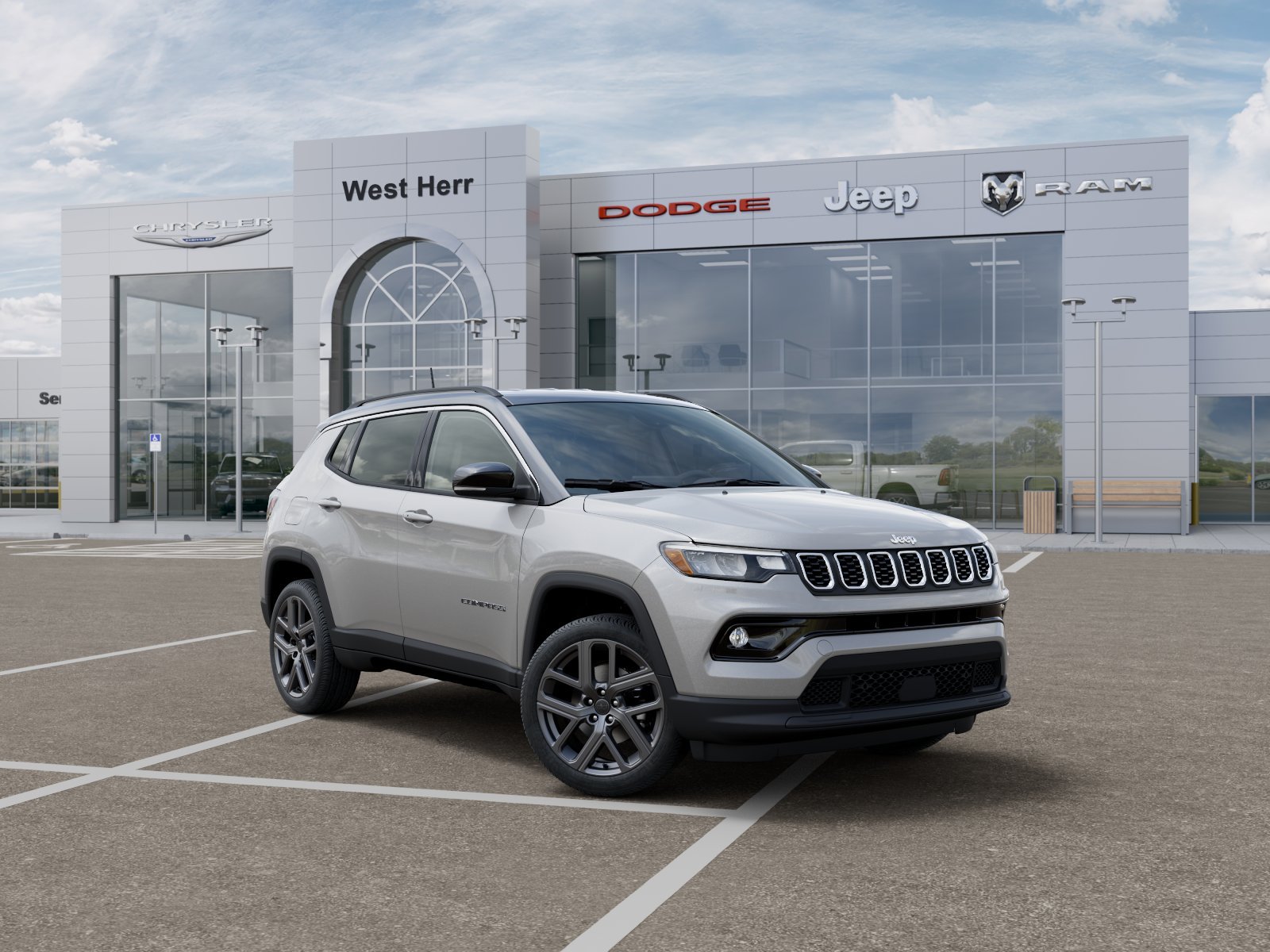 New 2026 Silver Zynith Metallic Clearcoat Jeep COMPASS LIMITED ALTITUDE 4X4 image 31