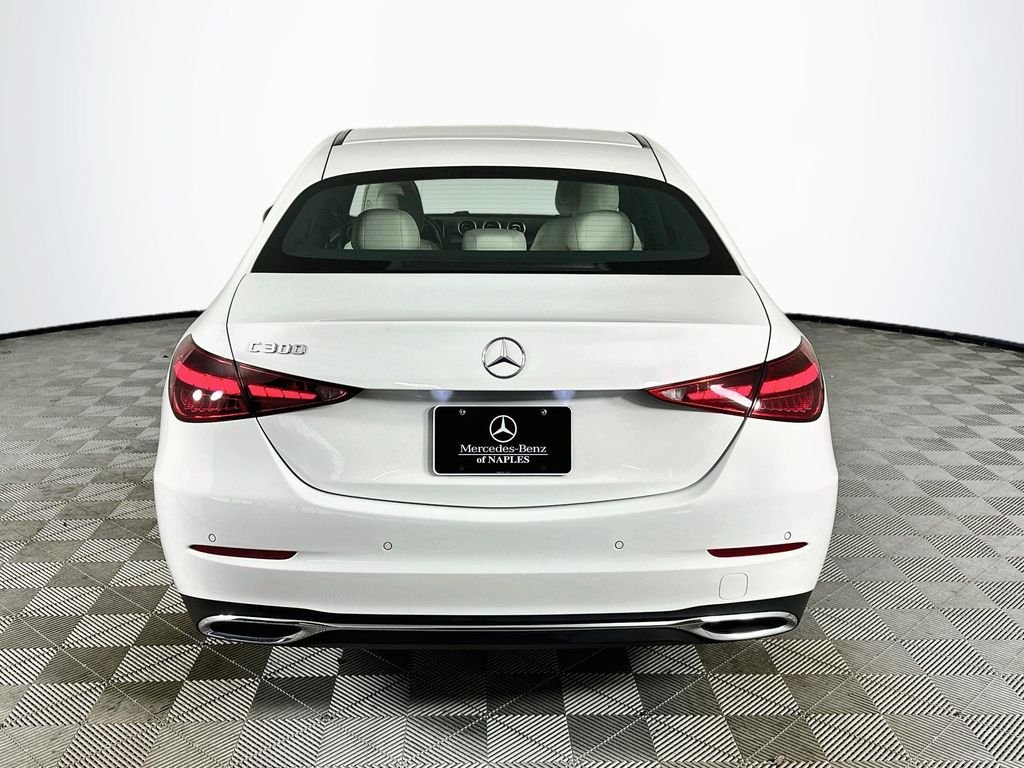 Certified Used 2025 White Mercedes-Benz C 300 image 6
