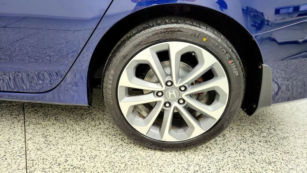 Used 2013 Obsidian Blue Pearl Honda 4dr I4 CVT Sport image 9