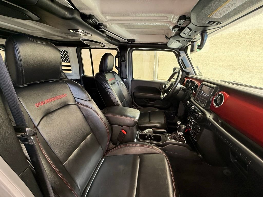 Used 2021 Gray Clearcoat Jeep Unlimited Rubicon image 18
