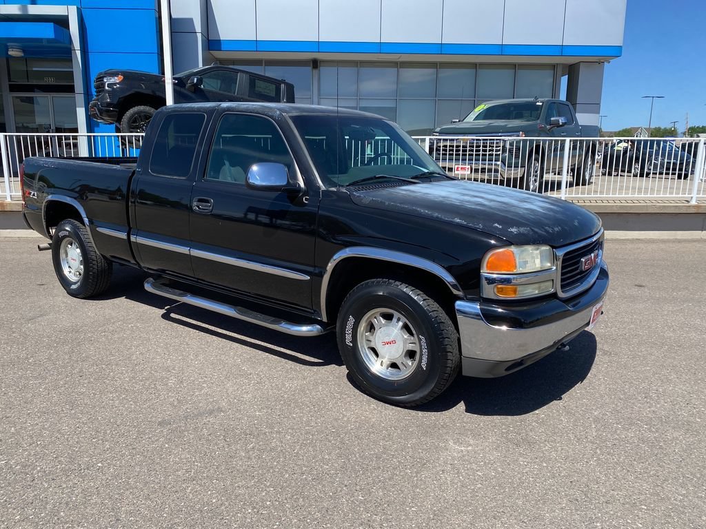 Used 2002 Onyx Black GMC SLE image 7