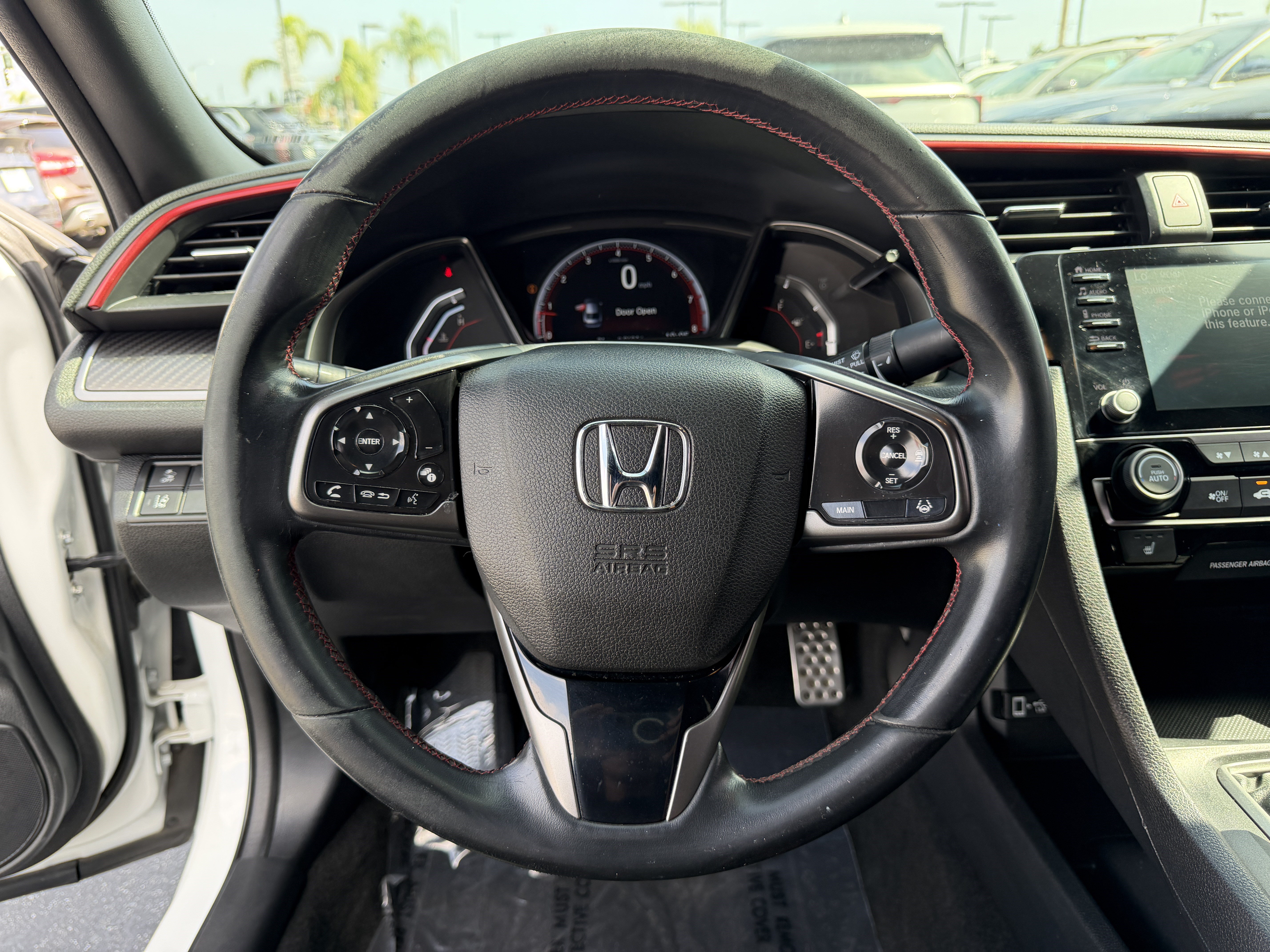 Used 2020 Platinum White Pearl Honda Si image 18