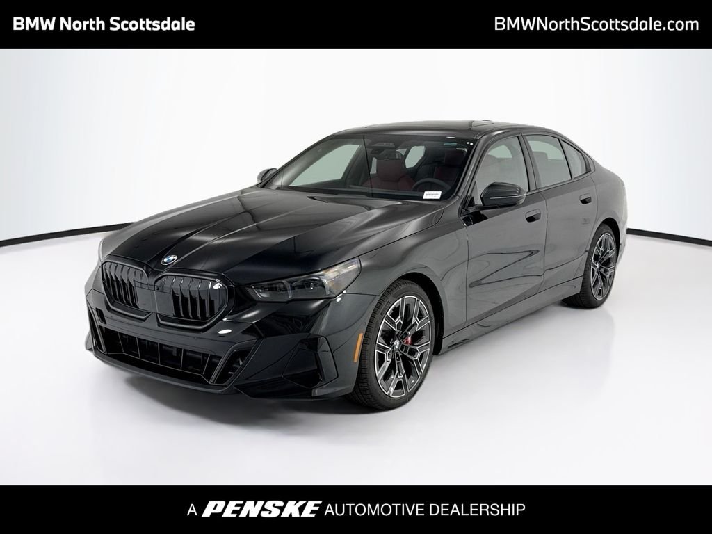 New 2027 Black Sapphire Metallic BMW 530i image 1