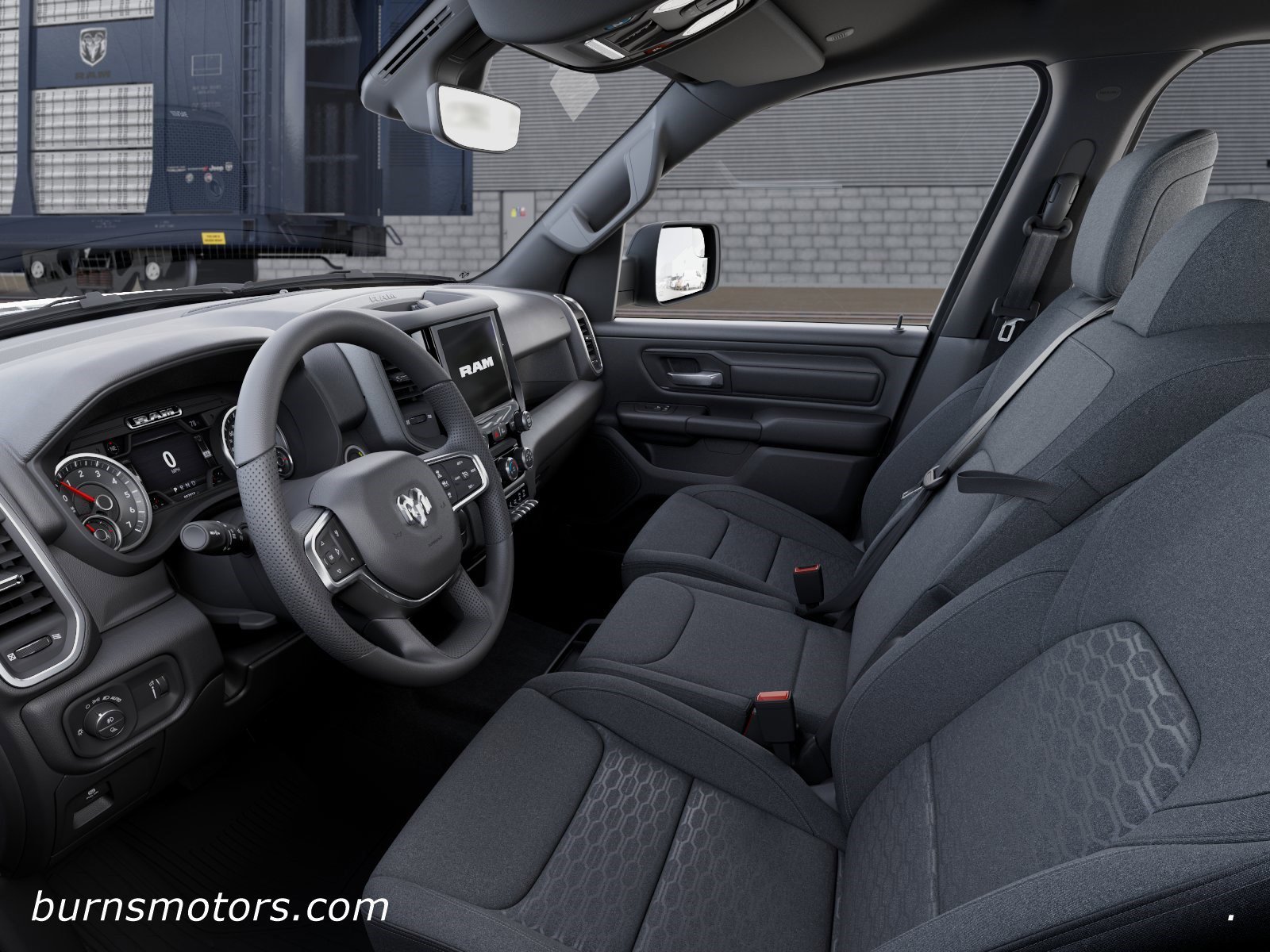 New 2026 Diamond Black Crystal Pearl-Coat Exterior Paint RAM Warlock image 22