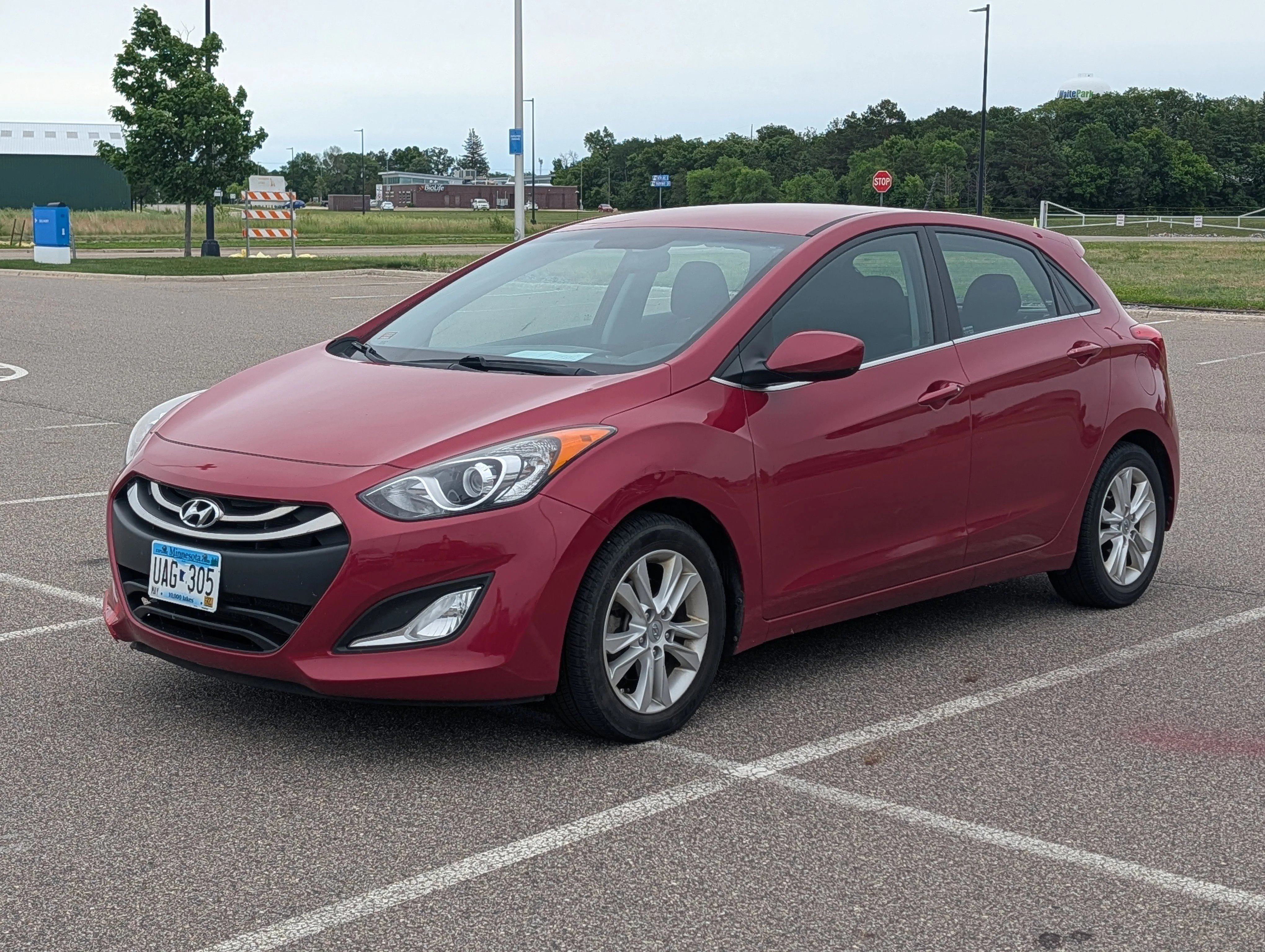 Used 2014 Hyundai Elantra GT Base with VIN KMHD35LH3EU202043 for sale in Waite Park, Minnesota