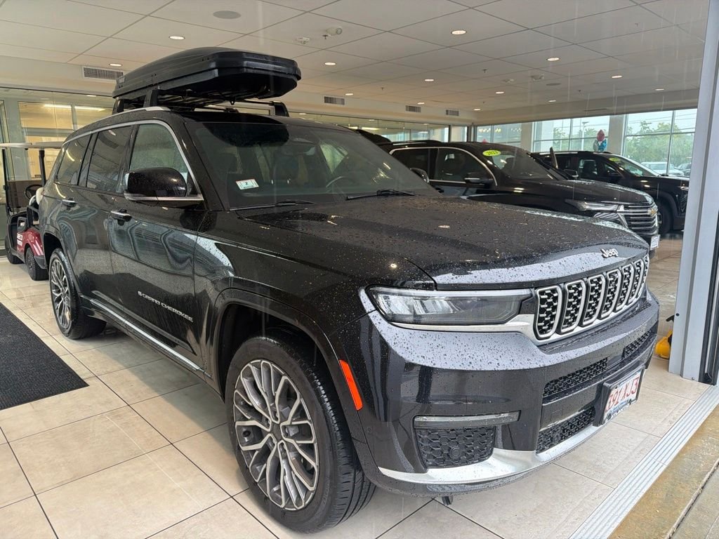 Used 2021 Black Jeep Summit image 2