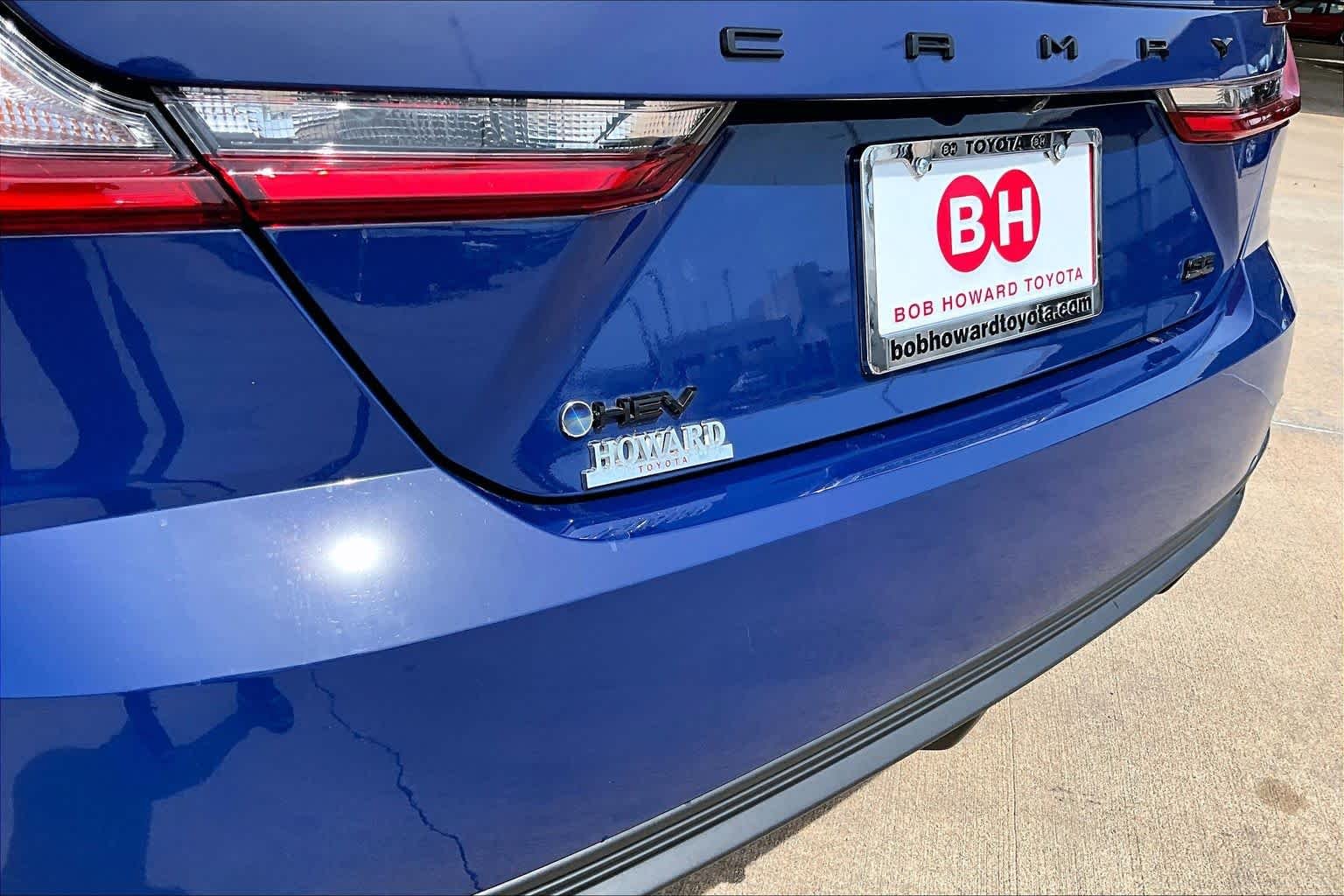 Used 2025 Reservoir Blue Toyota SE image 29