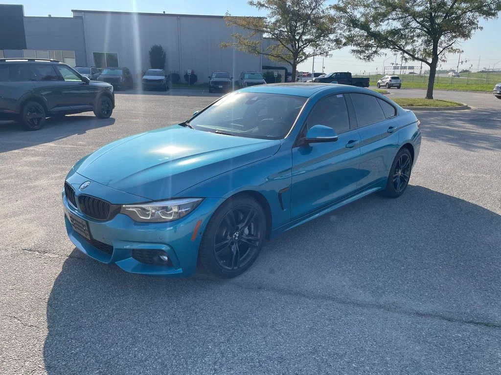 Used 2018 Blue BMW 430i xDrive Gran Coupe image 9