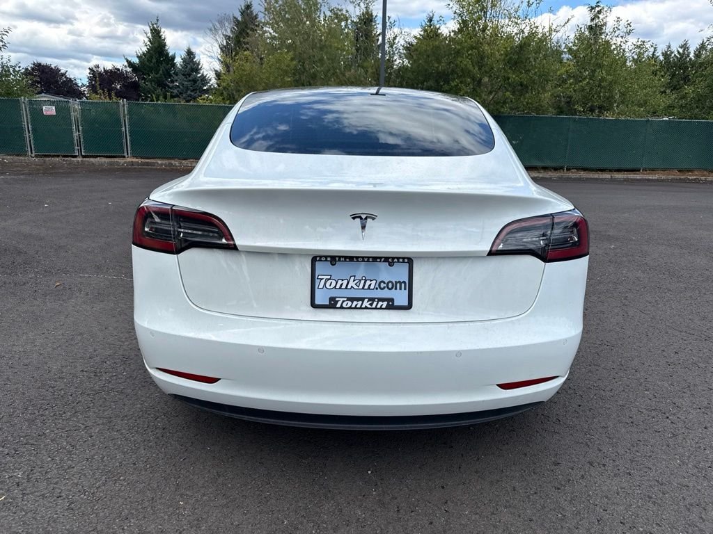 Used 2021 Pearl White Multi-Coat Tesla Standard Range Plus image 6