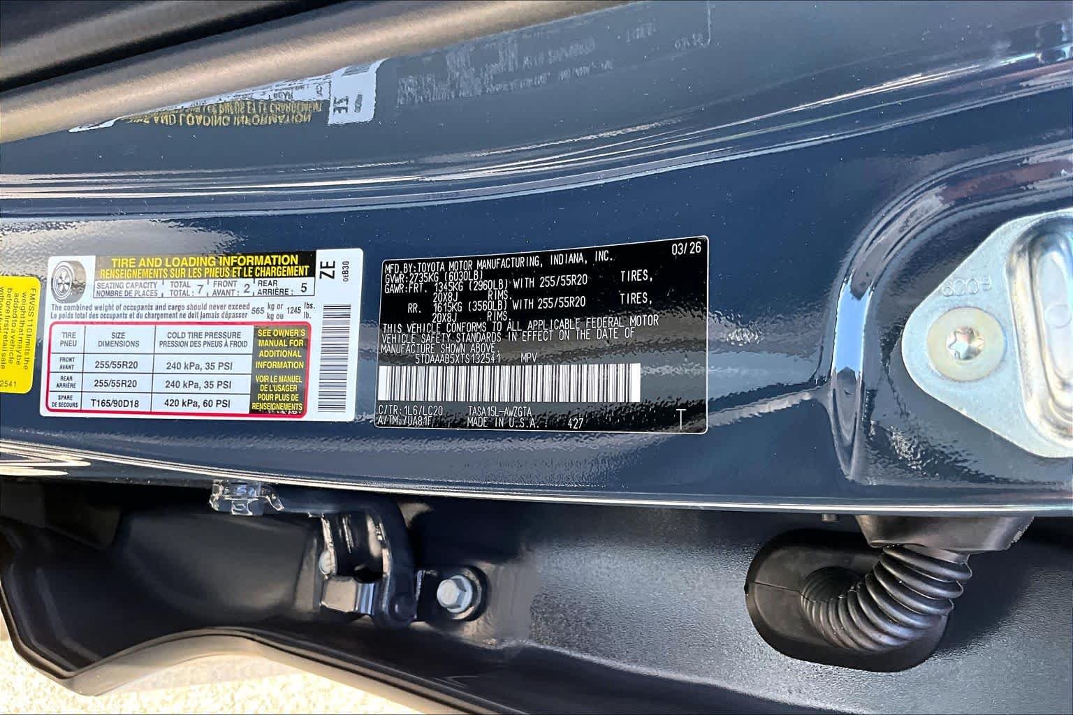 Certified Used 2026 Storm Cloud Toyota Limited image 34