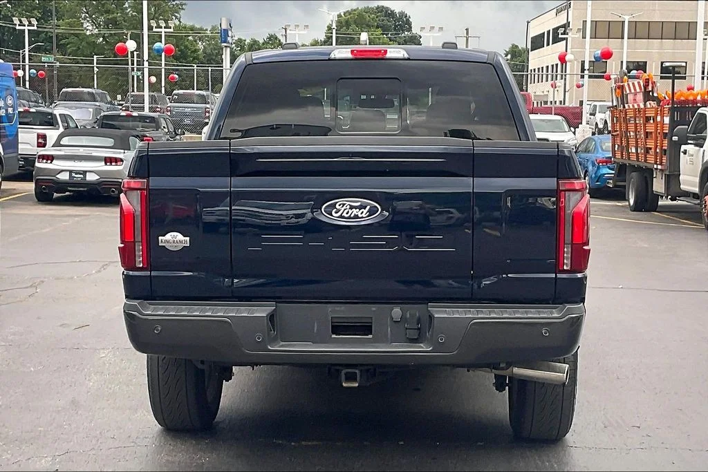 Used 2024 Blue Ford King Ranch image 3