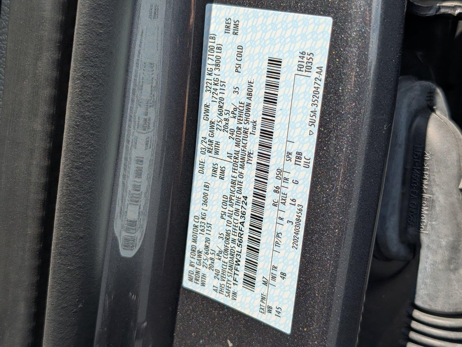 Used 2024 Carbonized Gray Ford XLT image 40