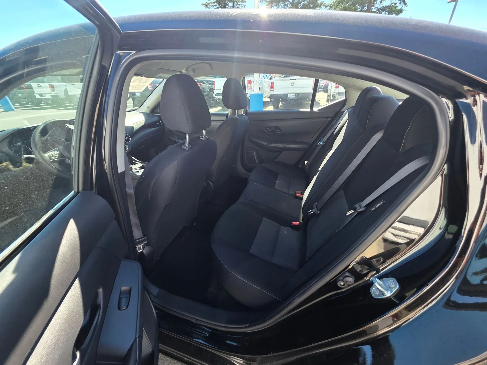 Used 2024 Super Black Nissan SV image 14