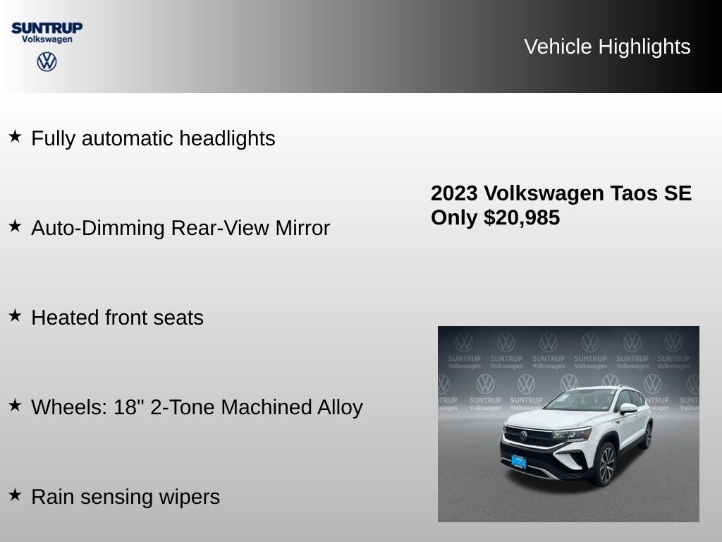 Used 2023 White Volkswagen 1.5T SE image 16