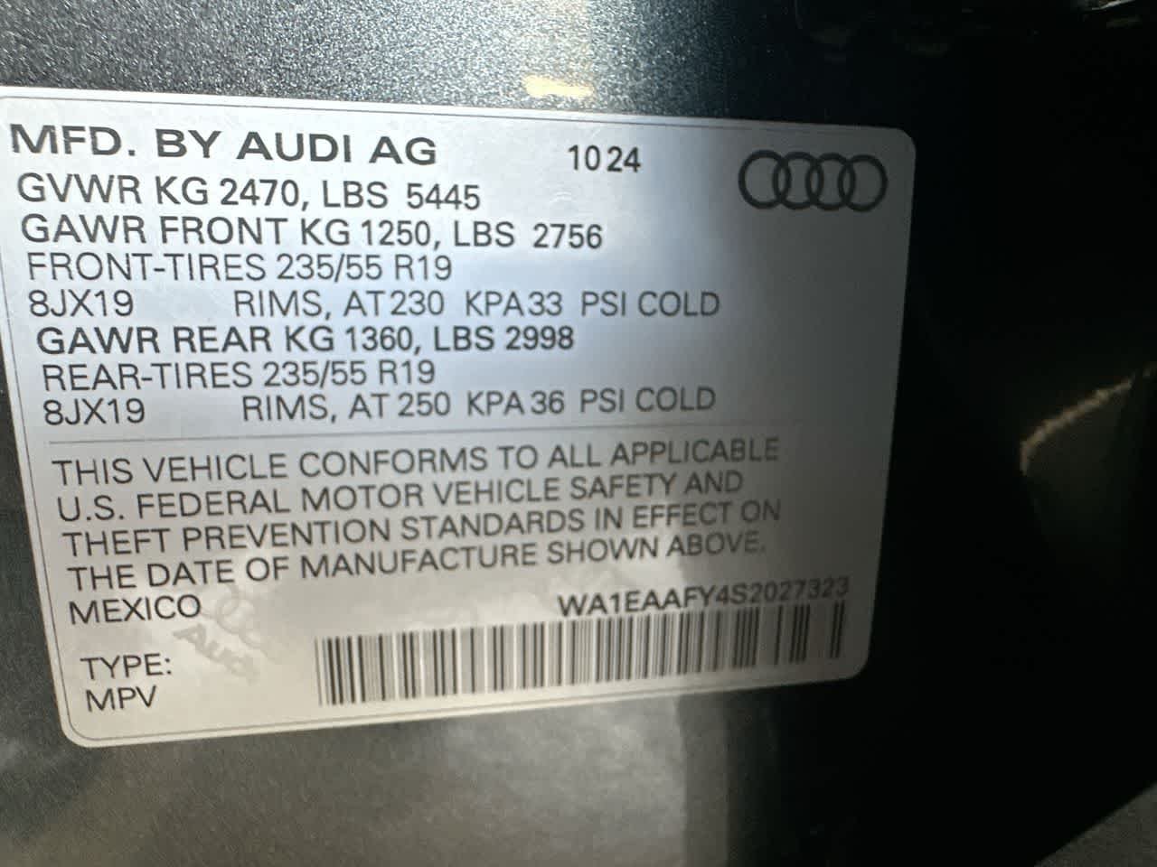 Used 2025 Gray Audi S line Premium Plus image 29