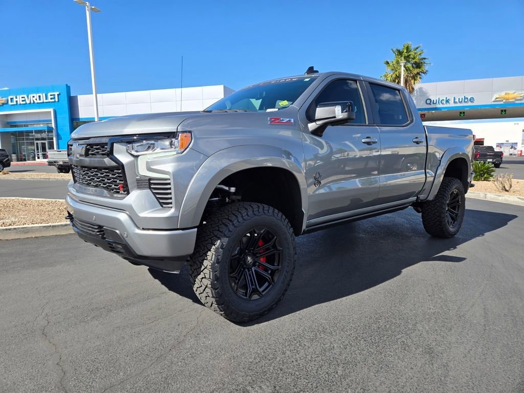 New 2026 Sterling Gray Metallic Chevrolet RST Lifted Black Widow image 2