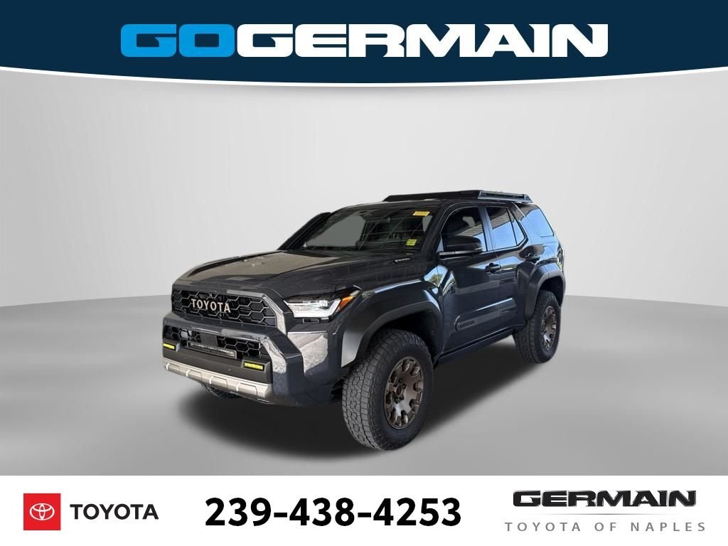 Used 2025 Gray Toyota Trailhunter image 1