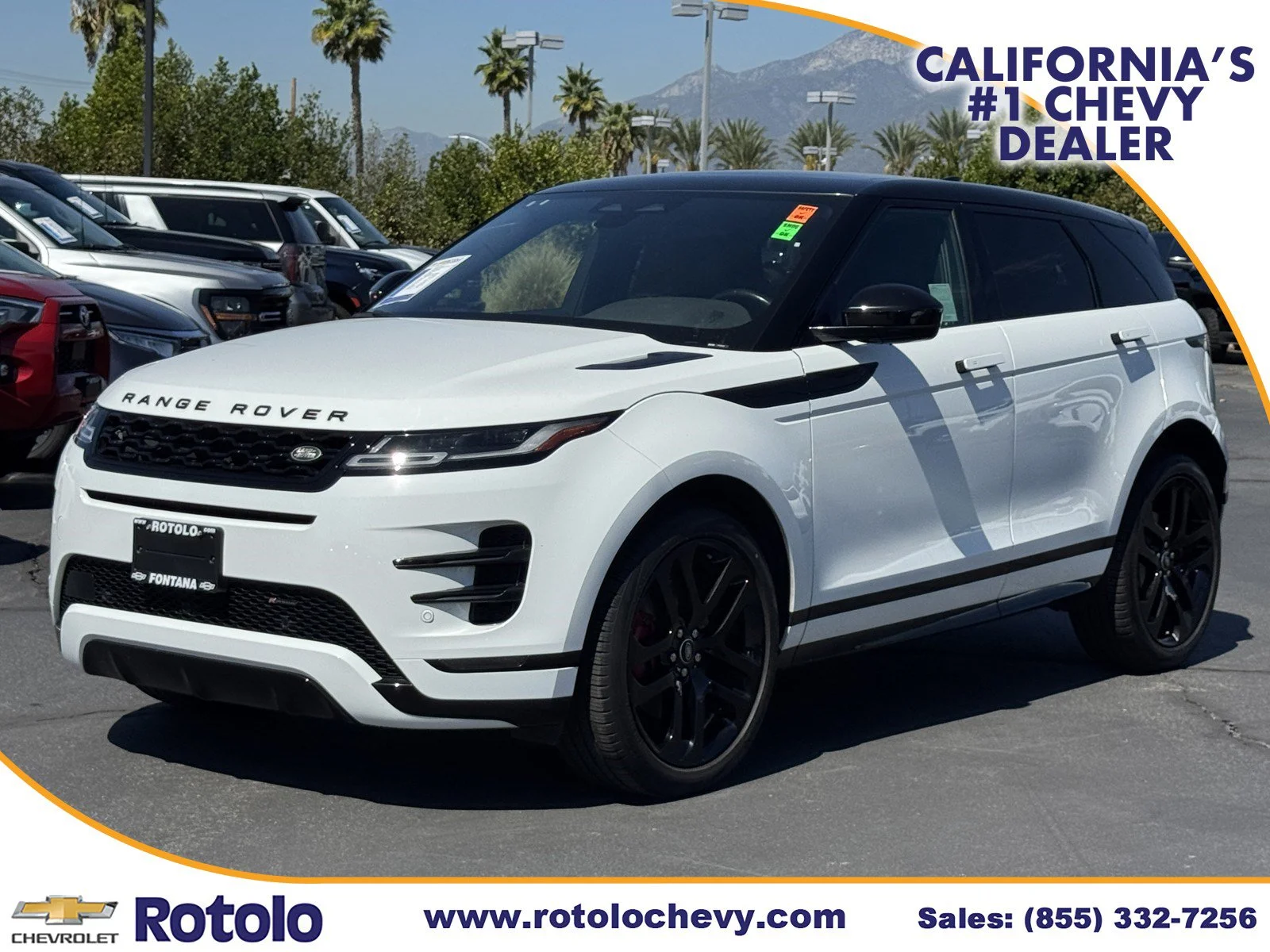 Used 2023 White Land Rover R-Dynamic SE image 3