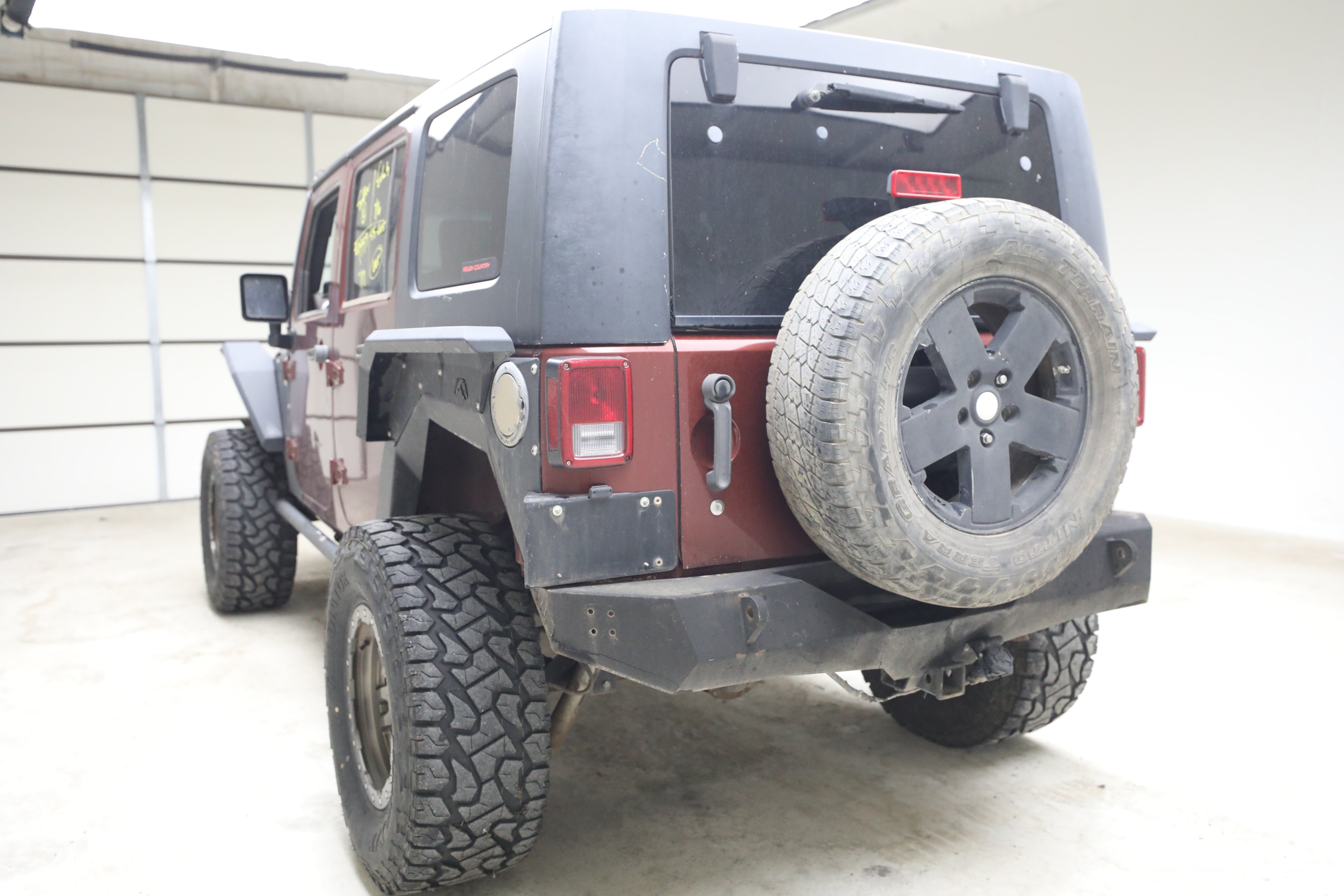 Used 2008 Jeep Wrangler Unlimited Sahara with VIN 1J4GA59168L604564 for sale in Vernon, TX
