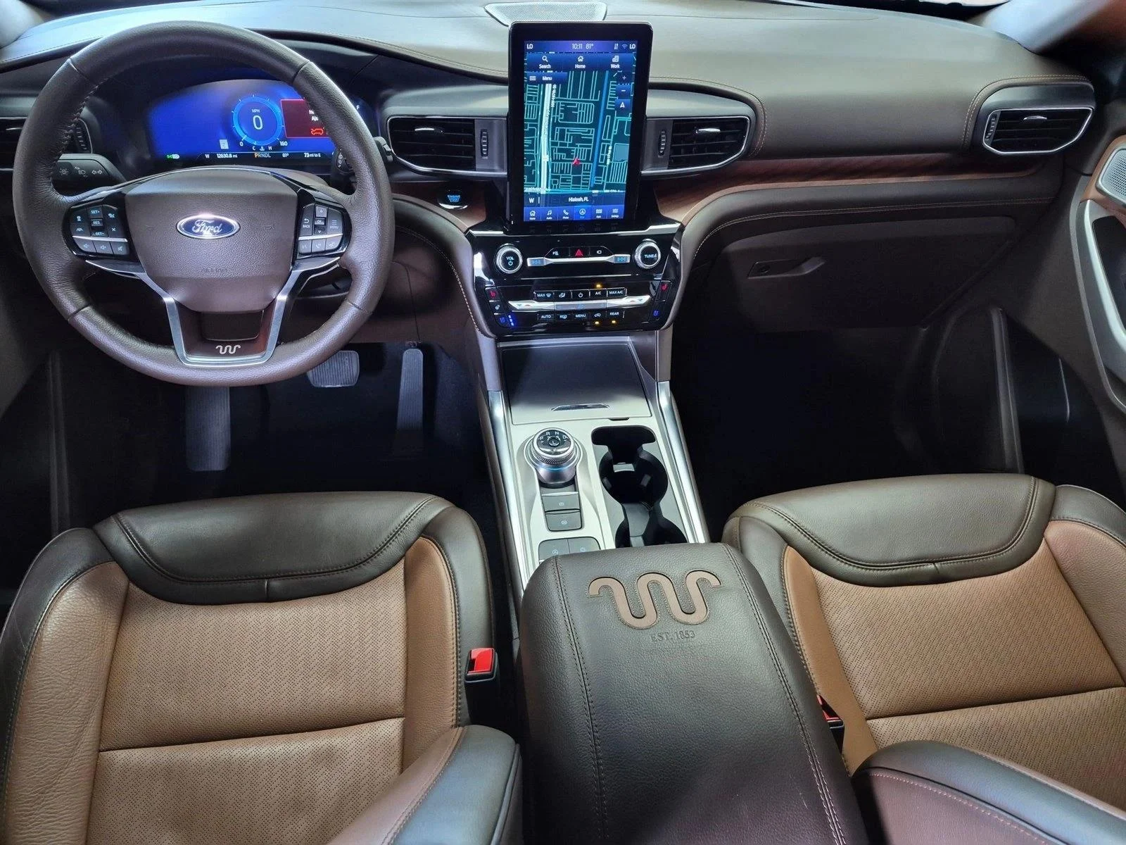 Used 2023 Agate Black Metallic Ford King Ranch image 17