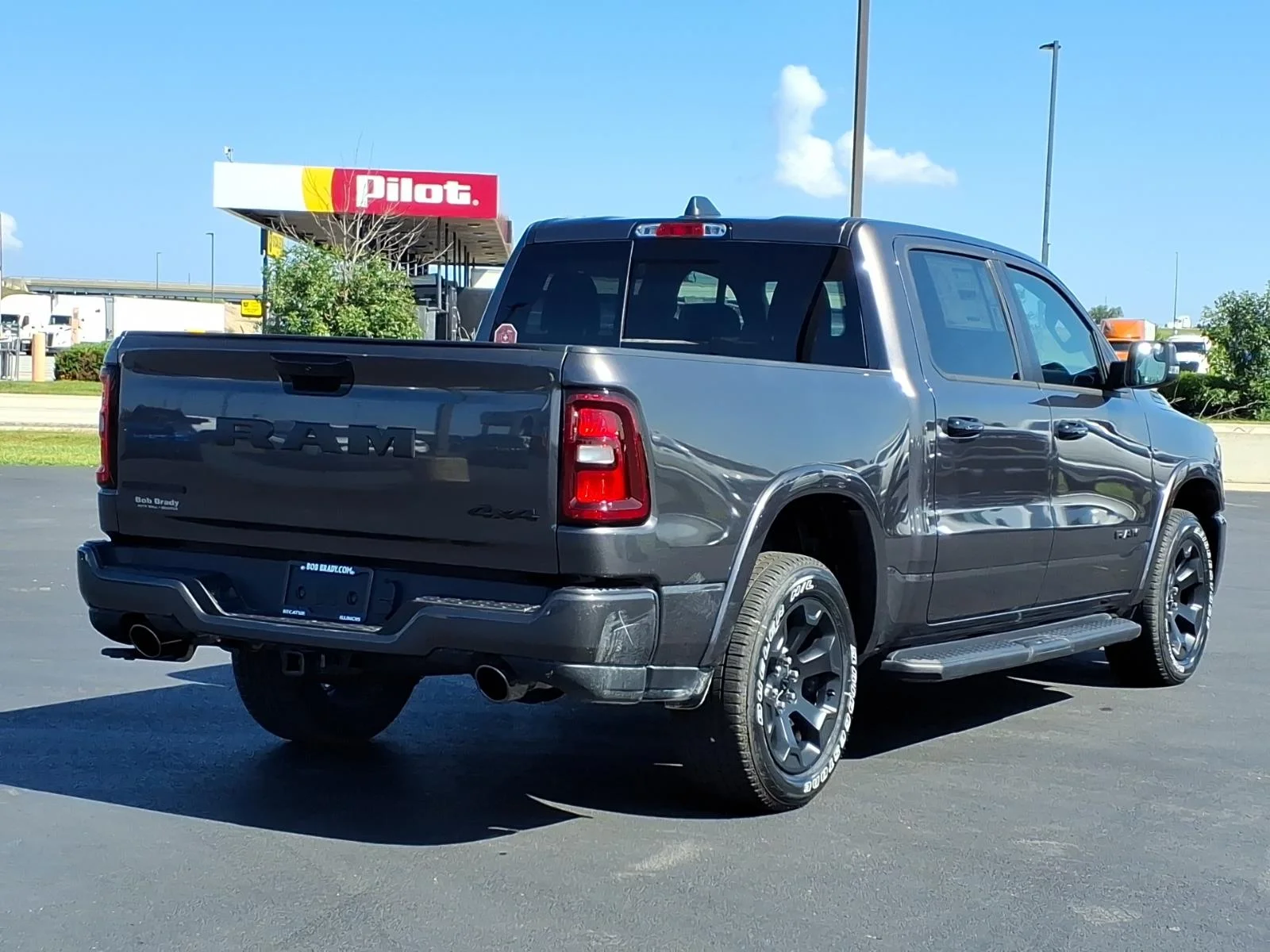 New 2026 Granite Crystal Metallic Clear Coat RAM Big Horn image 12