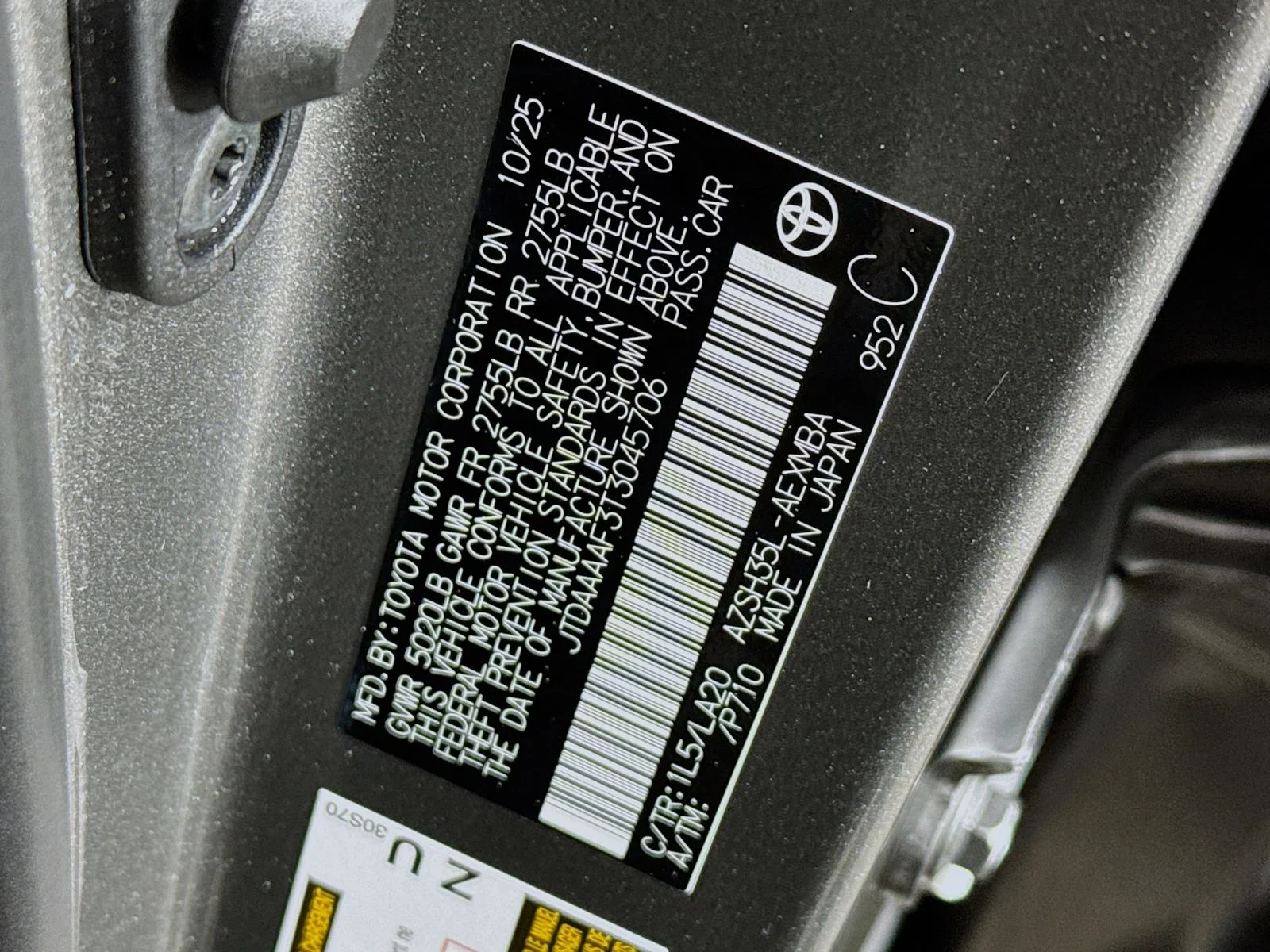 Certified Used 2026 Gray Toyota XLE image 26