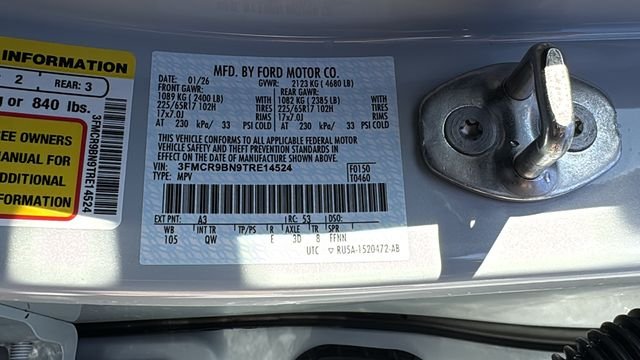 New 2026 Space White Metallic Ford Big Bend® image 24