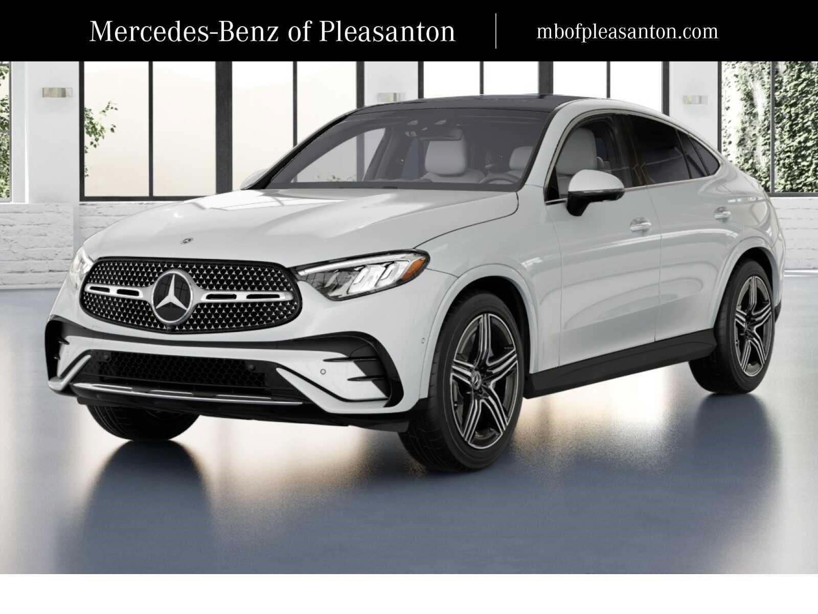 New 2026 MANUFAKTUR Moonlight White Metallic Mercedes-Benz GLC 300 Coupe 4D Sport Utility 4MATIC® image 1