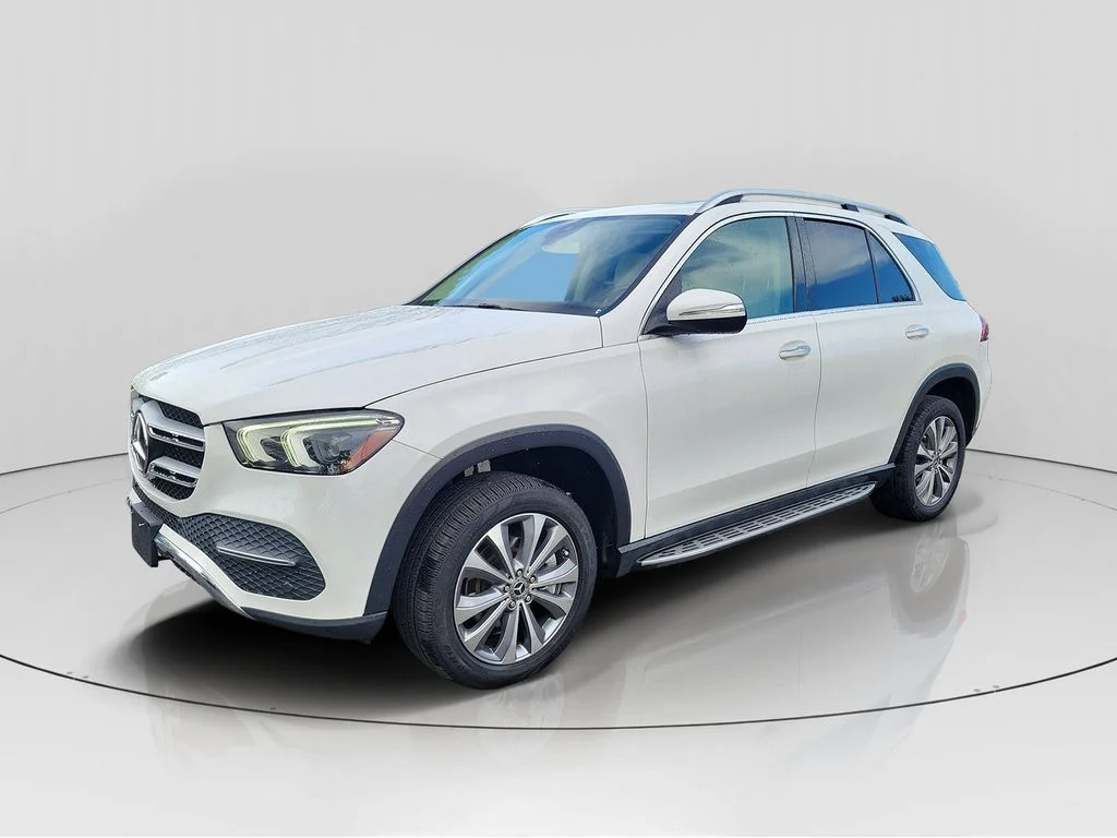 Used 2020 White Mercedes-Benz GLE 350 image 3