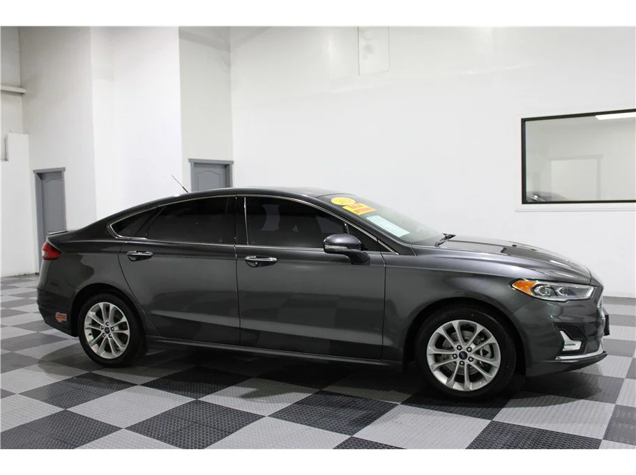 Used 2019 Dark Gray Ford Titanium image 1