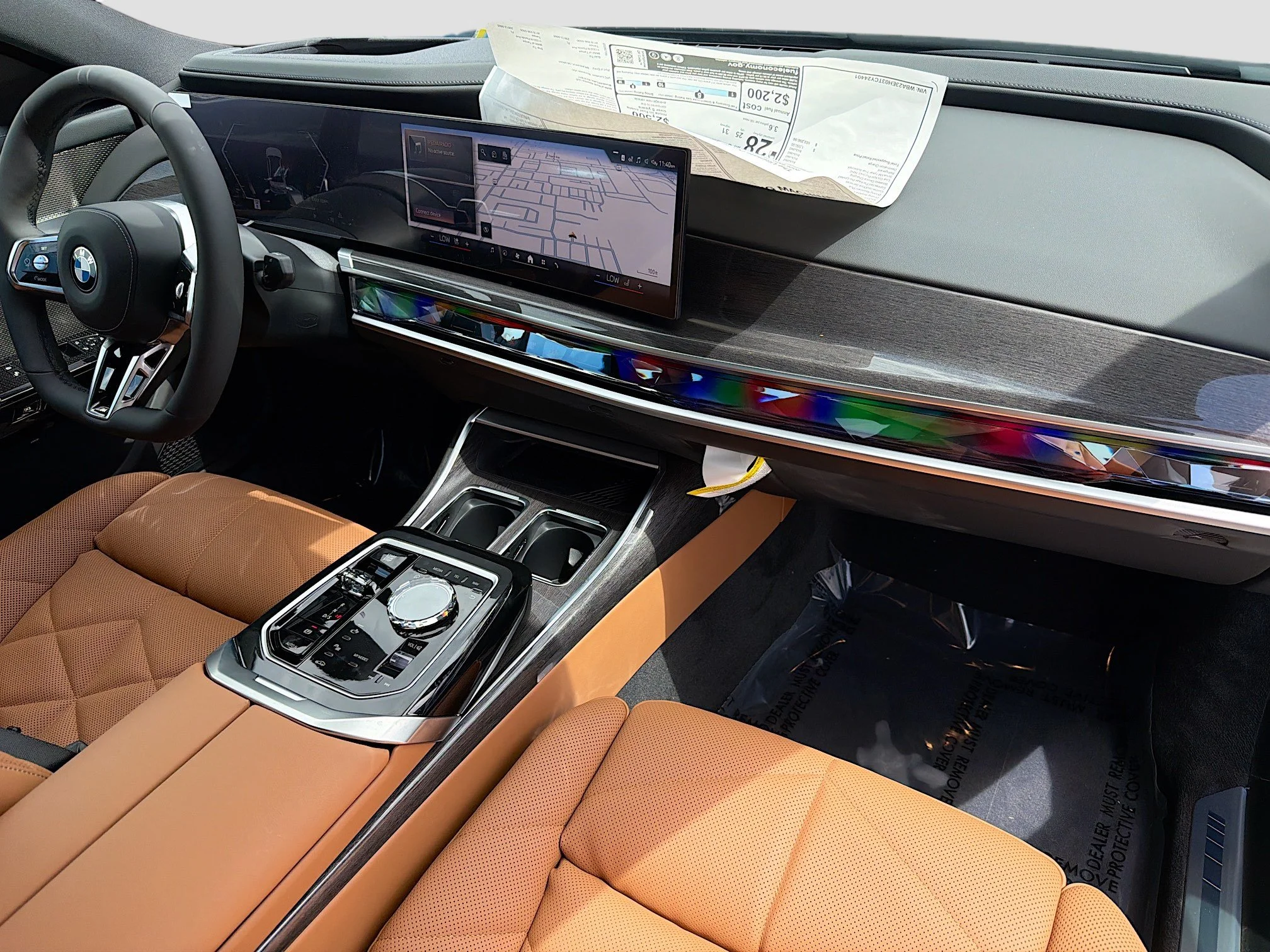 New 2026 Mineral White Metallic BMW 740i image 14