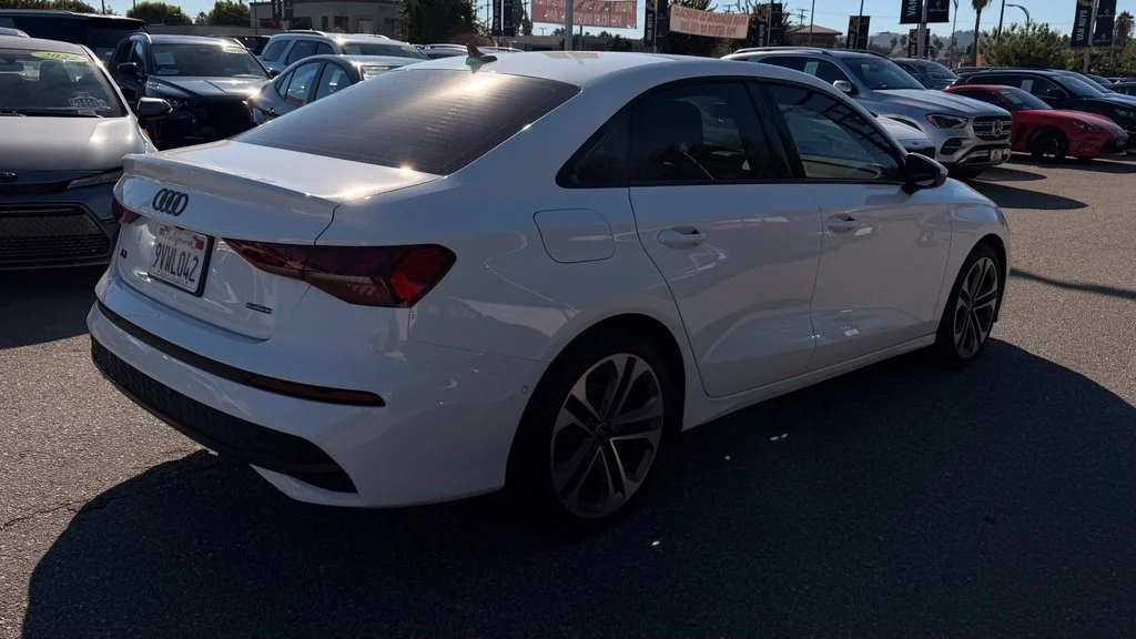 Used 2025 White Audi 40 Premium Plus image 3