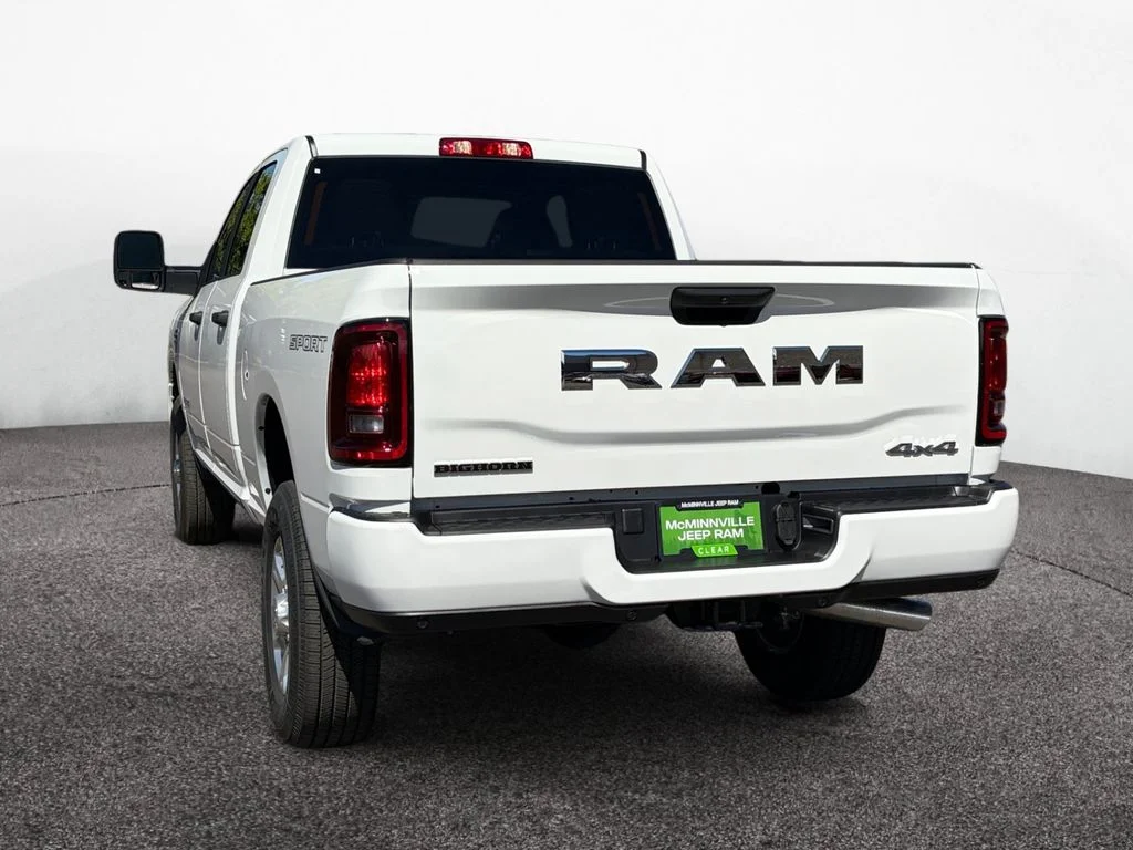 New 2026 Bright White Clearcoat RAM Big Horn image 3