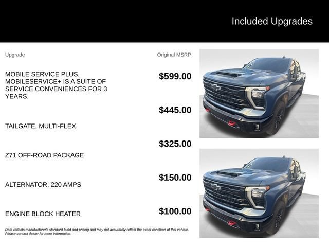 Used 2025 Lakeshore Blue Metallic Chevrolet LTZ image 10
