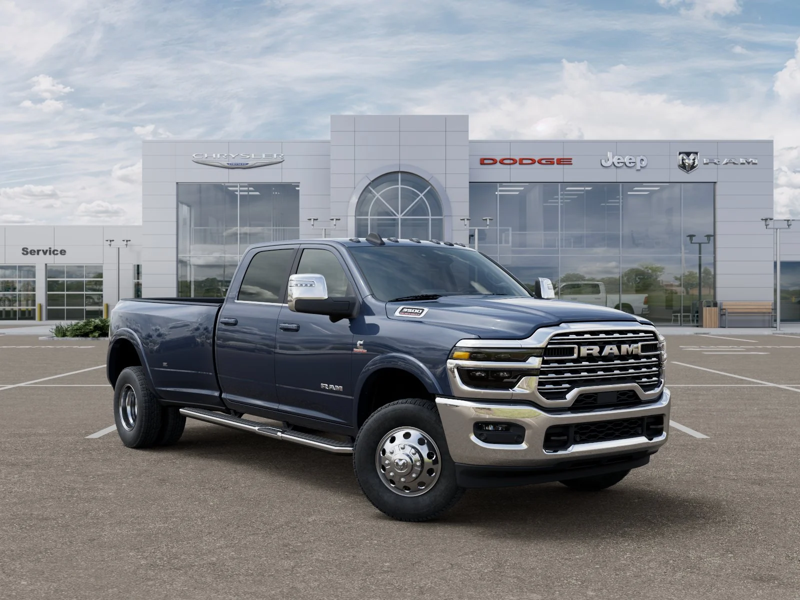 New 2026 Forged Blue Metallic Exterior Paint RAM Limited image 18