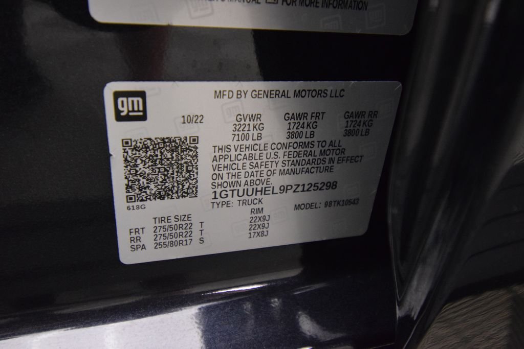 Used 2023 Titanium Rush Metallic GMC Denali Ultimate image 33