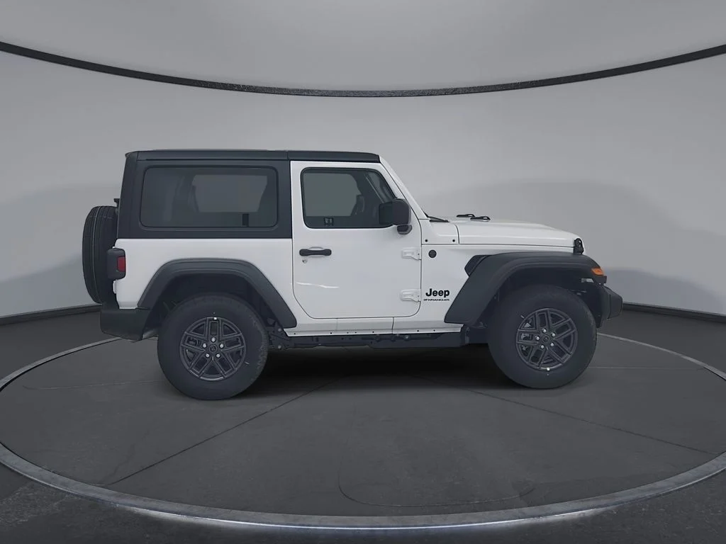 New 2026 Bright White Clear-Coat Exterior Paint Jeep Sport image 2