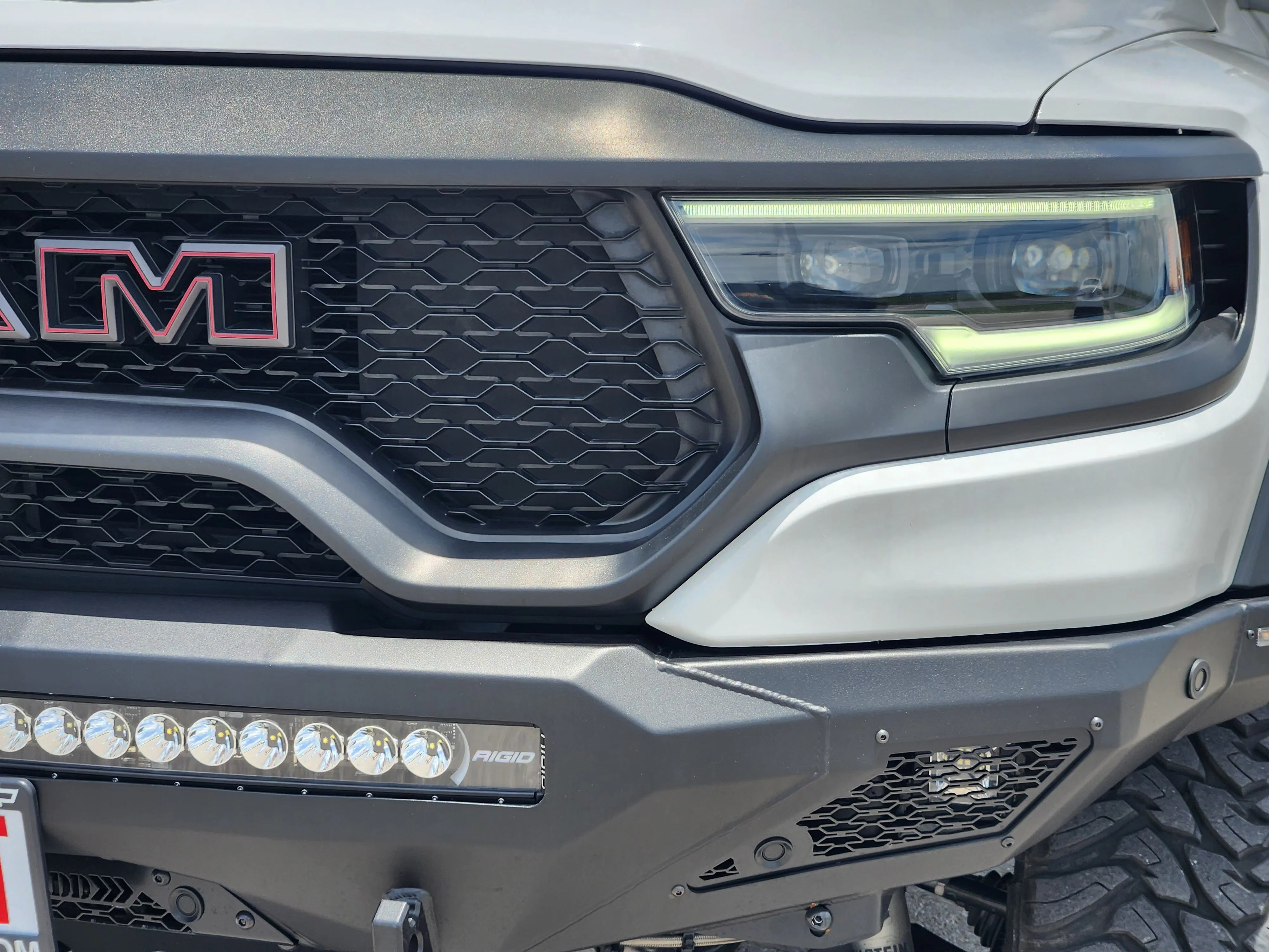 Used 2024 Bright White Clearcoat Ram TRX image 8