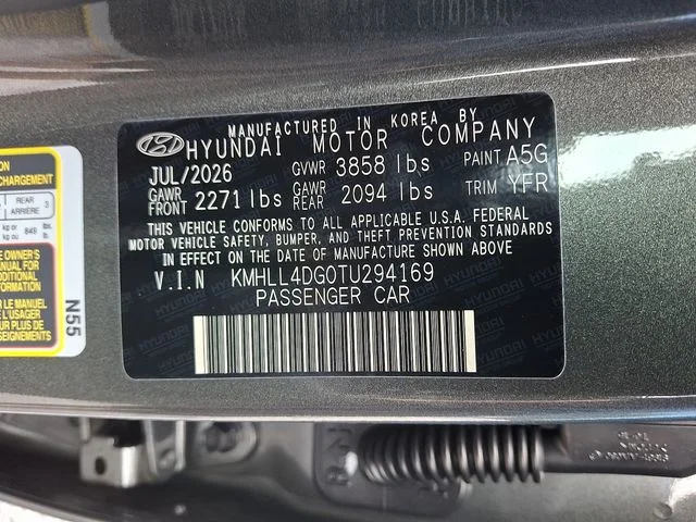 New 2026 Gray Hyundai SE image 15