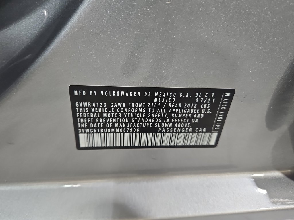 Used 2021 Silver Volkswagen 1.4T SE image 29