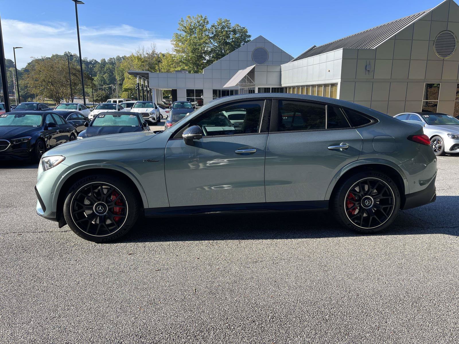 Certified Used 2025 Verde Silver Metallic Mercedes-Benz AMG® GLC 63 S E Performance 4MATIC® Coupe image 18