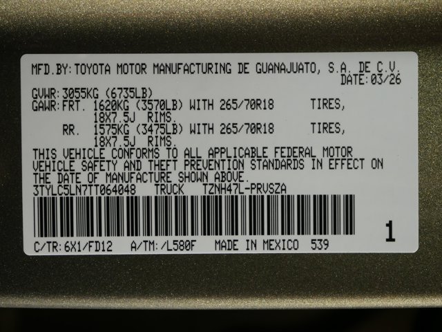 New 2026 Bronze Oxide Toyota TRD Off-Road i-FORCE MAX image 32