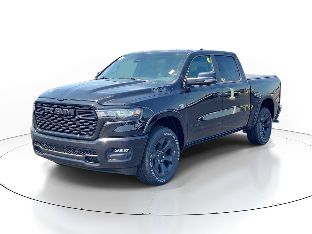 New 2026 Diamond Black Crystal Pearl-Coat Exterior Paint RAM Big Horn/Lone Star image 2