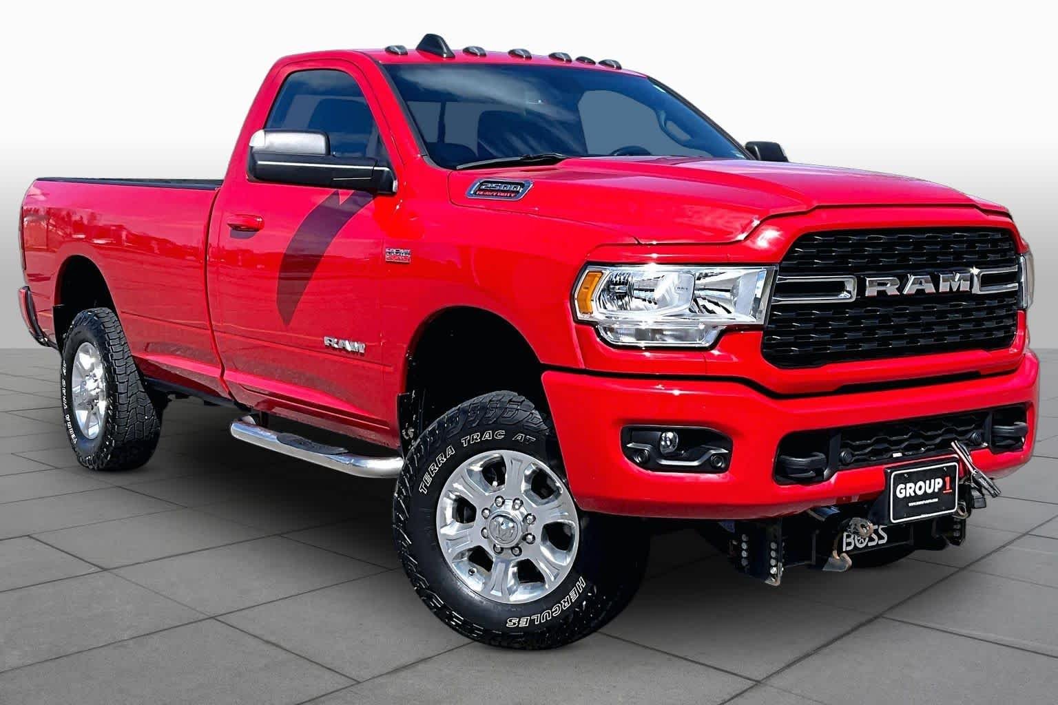 Certified Used 2022 Flame Red Clearcoat Ram Big Horn image 3